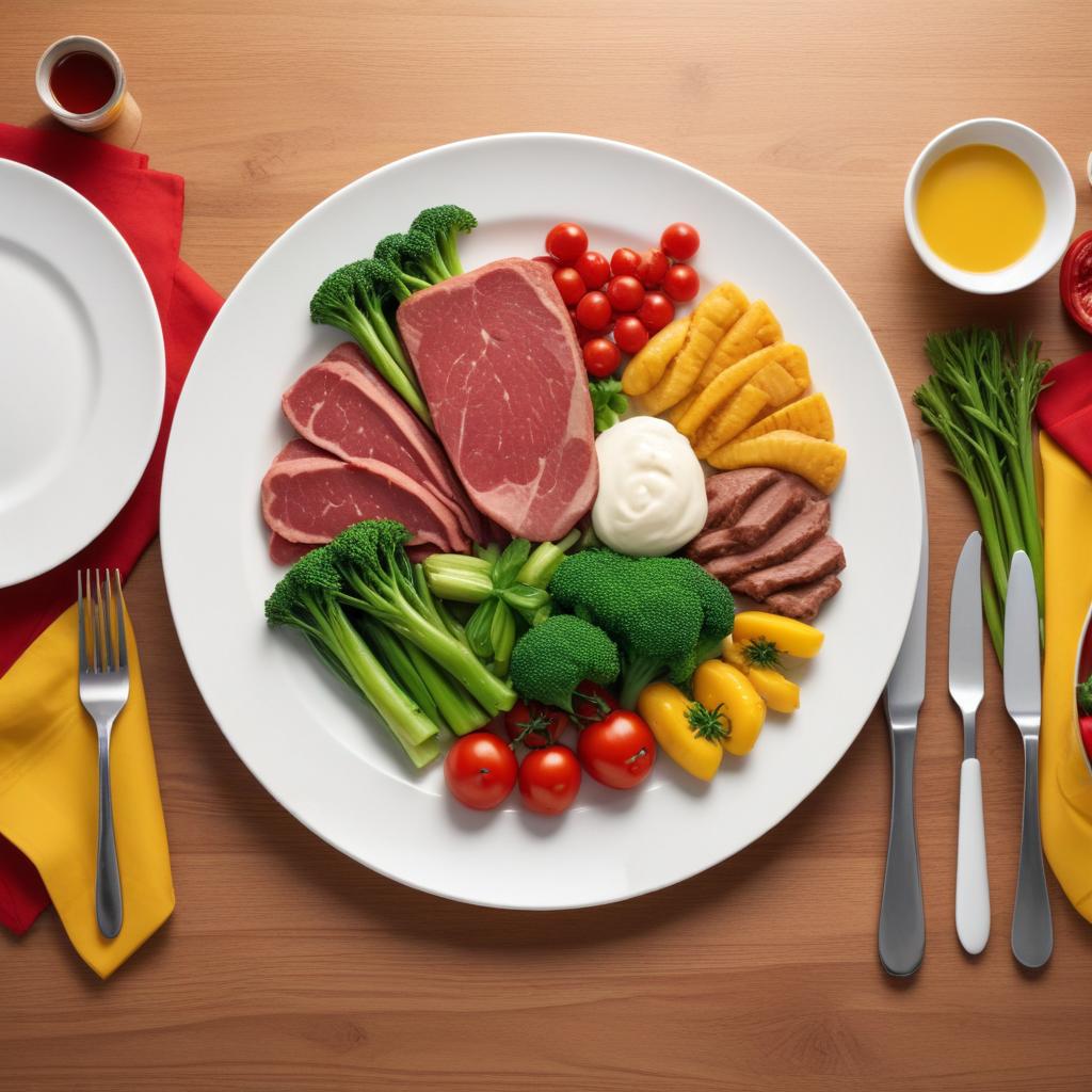 Cómo controlar el tamaño del plato