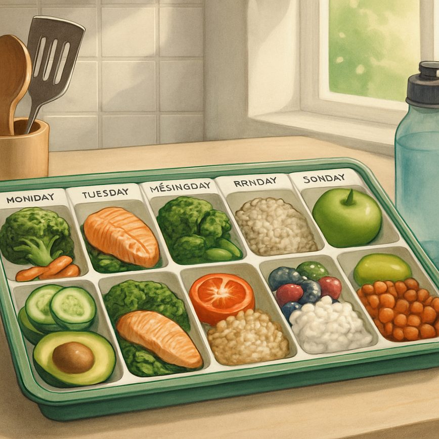 Planificación de comidas semanal para adelgazar