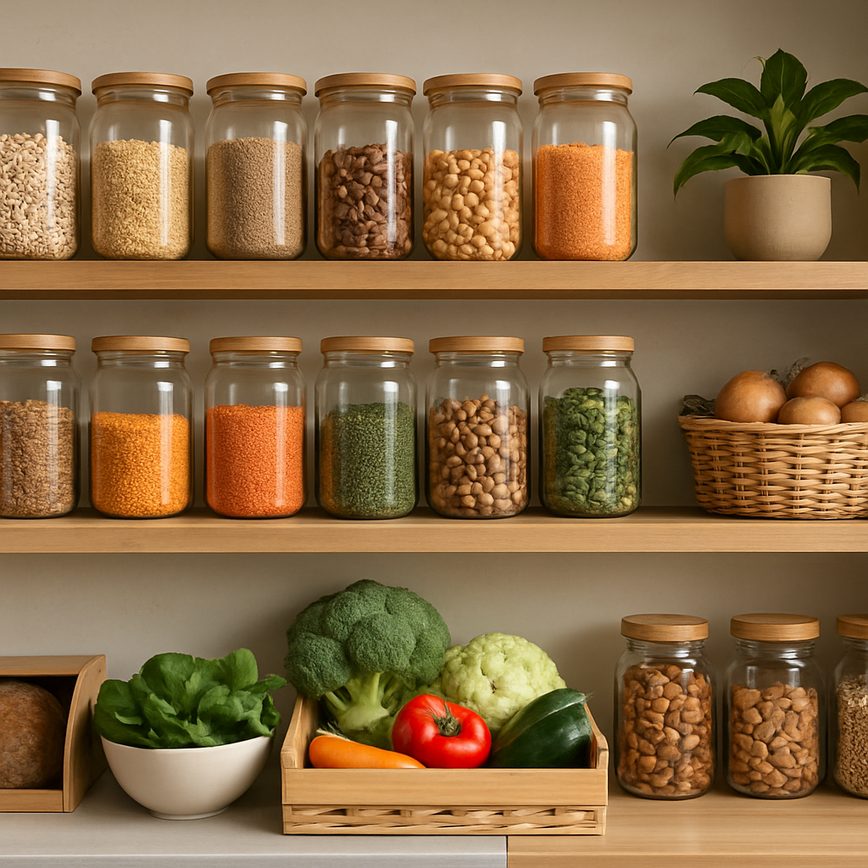 Cómo organizar la despensa para comer sano