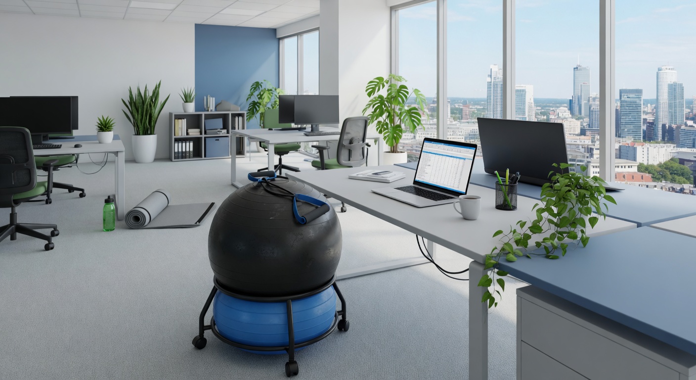 Tips para una vida activa en la oficina