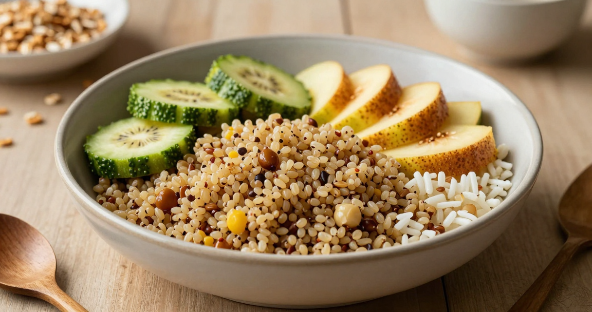 Alimentos que favorecen la salud cardiovascular — Optar por granos enteros en lugar de refinados