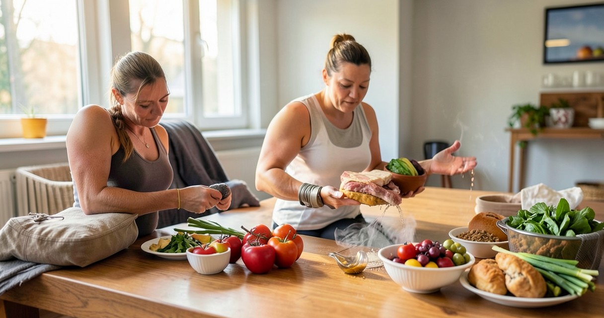 Rutina de ejercicios de 10 minutos diaria — Alimentación y recuperación